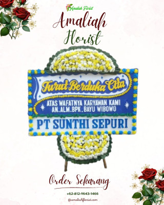 Papan Bunga Duka di Magelang