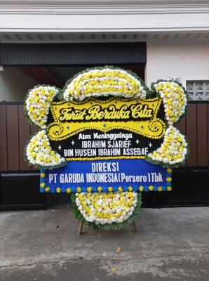 Papan Bunga Duka di Magelang