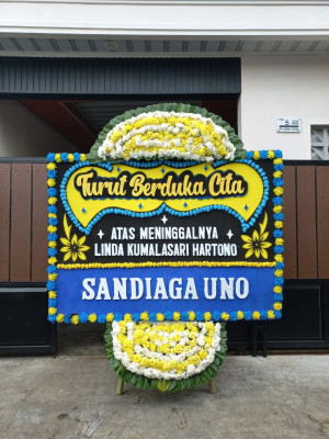 Papan Bunga Duka di Magelang